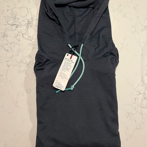 Rhoback Performance Hoodie in Dark Blue - Picture 4 of 9